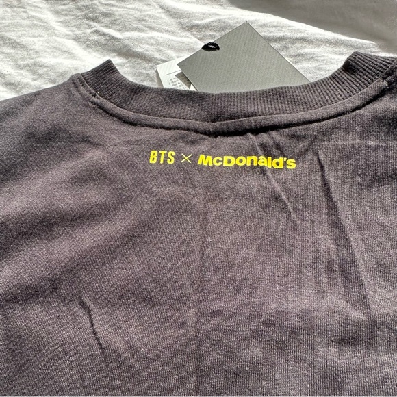 BTS X MCD MELTING SS TEE BLACK - Picture 6 of 6